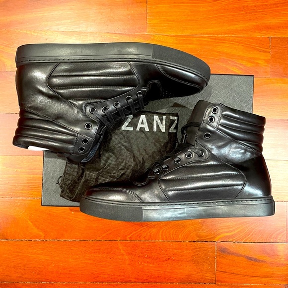 Zanzara Easy Black Sneaker FORB never worn (size 9.5 US). Cut a little big - Picture 6 of 7